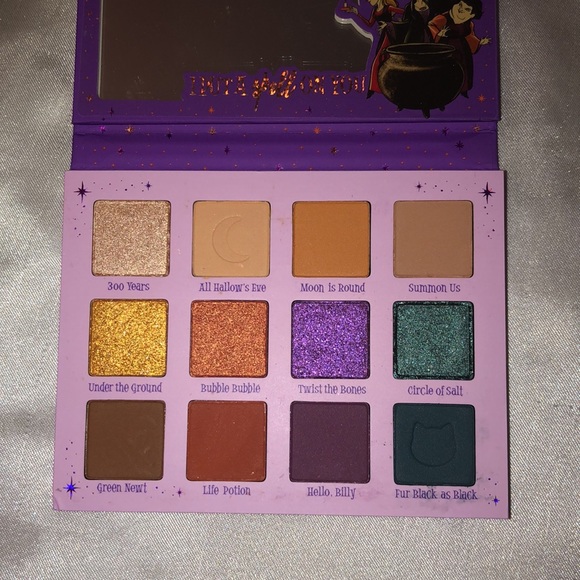 Colourpop x Hocus Pocus Witching Hour 12 Pan Eyeshadow Palette 11g NIB - Picture 15 of 16